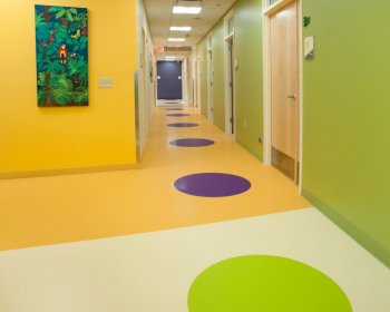 Oddzial dziecięcy w w szpitalu w Raleigh